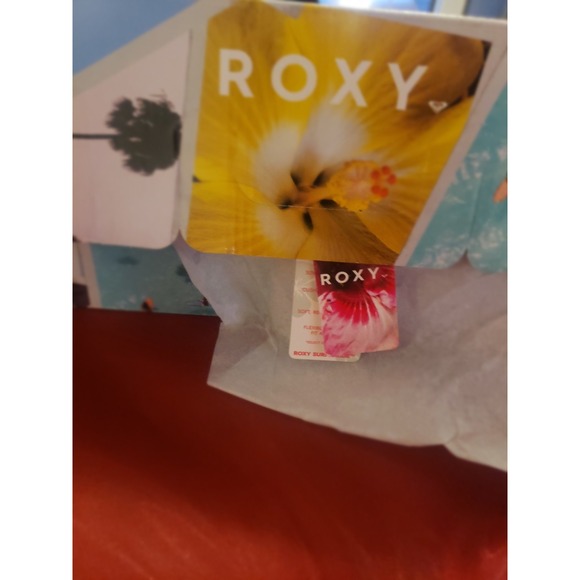 NEW Roxy Womens Bayshore Platform WHITE Slip on Shoe Sneaker Sz 6 Beach Canvas - Picture 4 of 7